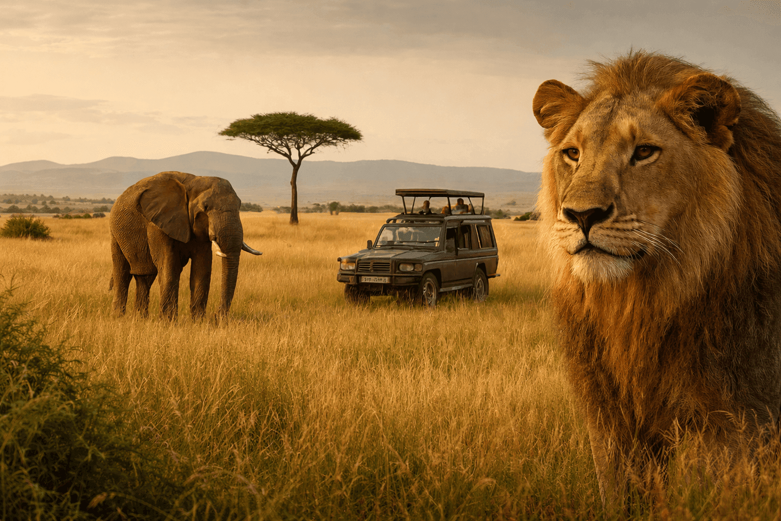 Uganda safari tour packages with gorilla trekking and Big Five wildlife safari in Uganda