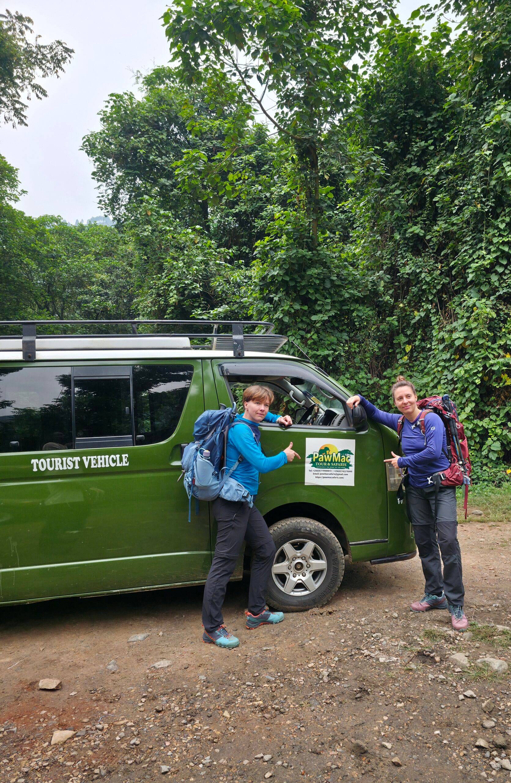 Safari travelers exploring the Pearl of Africa