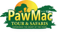 PawMac Safaris logo – Uganda gorilla trekking and wildlife safari tours