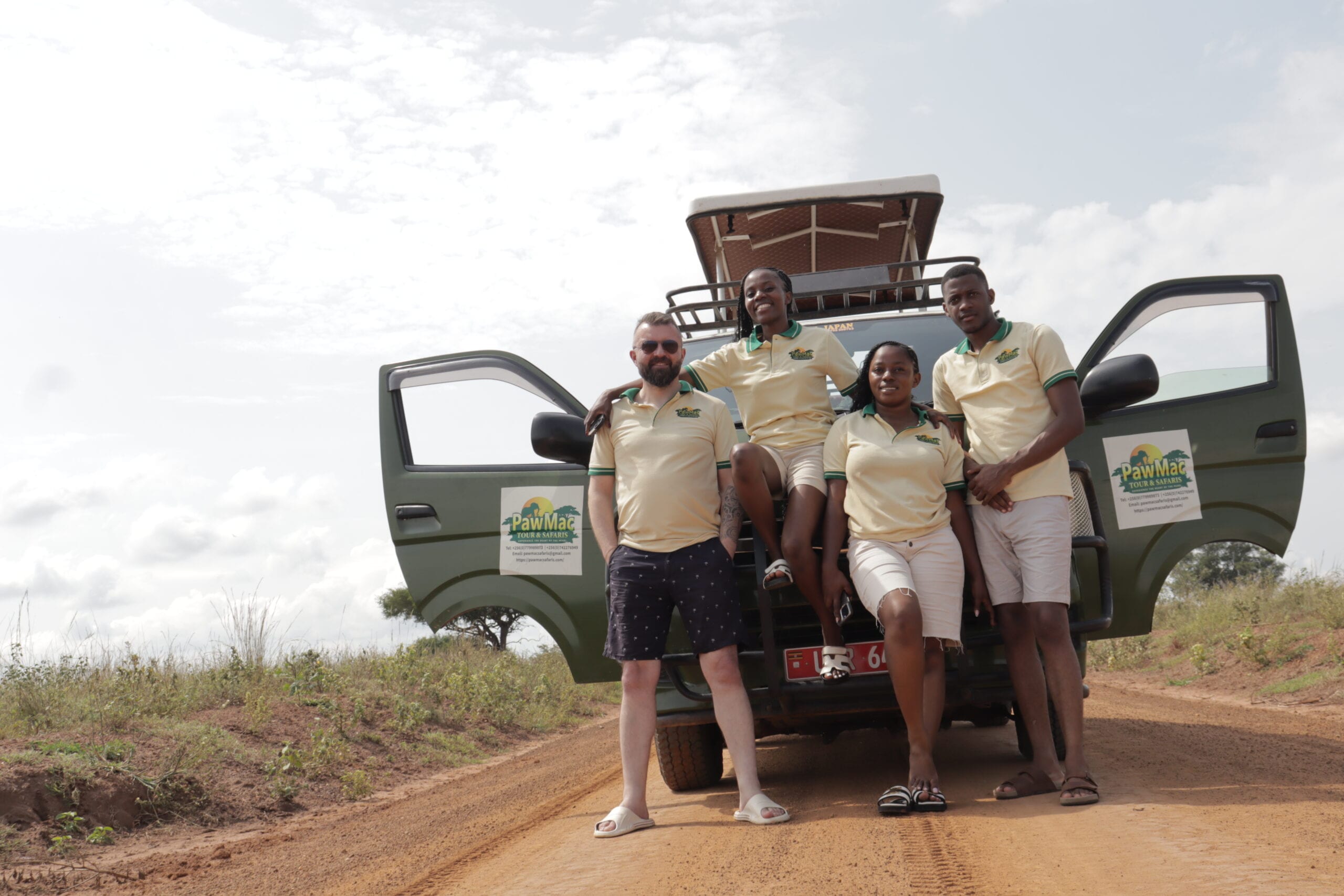 Founder of PawMac Safaris ensuring high quality wildlife encounters